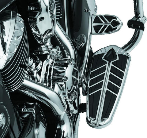 Kuryakyn Spear Driver Floorboard Inserts Indian Chrome - 5650