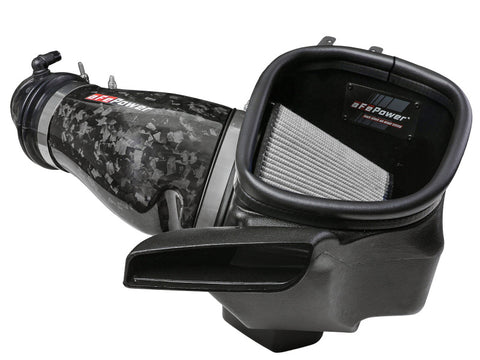 aFe 2021 Dodge Durango SRT Hellcat Track Series Carbon Fiber Cold Air Intake System w/ Pro DRY S - 57-10028D