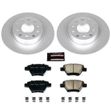 Power Stop 10-12 Audi A3 Rear Z23 Evolution Sport Coated Brake Kit - CRK5667