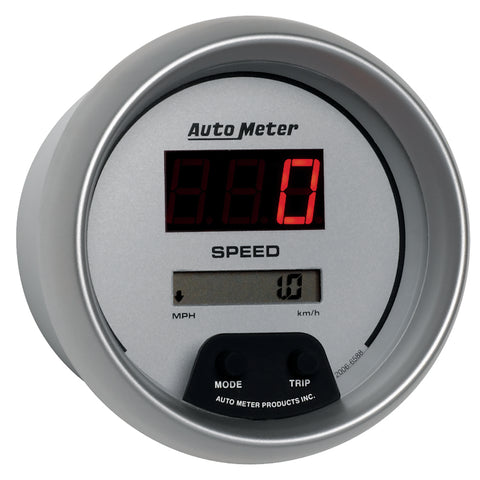 Autometer Ultra-Lite 3 3/8in 160 MPH Digital Speedo Gauge - 6588