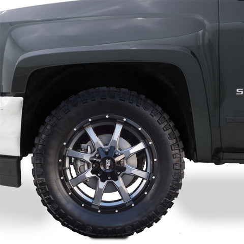 Bushwacker 16-18 Chevy Silverado 1500 Fleetside OE Style Flares - 4 pc 69.3/78.8/97.8in Bed - Black - 40956-34