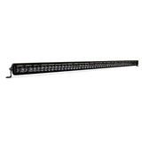 Go Rhino Universal Blackout Combo Series 50in Double Row LED Light Bar w/ Amber Lighting - Black - 754805012CDS