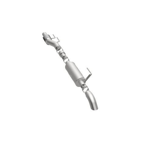 MagnaFlow Cat-Back, SS, 2.5/3in, Turn Down In Front Rear Tire 2015 Ford F150 2.7L V6T Ext Cab - 19056
