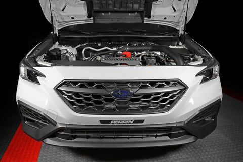 PERRIN 22-23 Subaru WRX Front Mount Intercooler Kit (Black Tubes & Silver Core) - PSP-ITR-441SL/BK