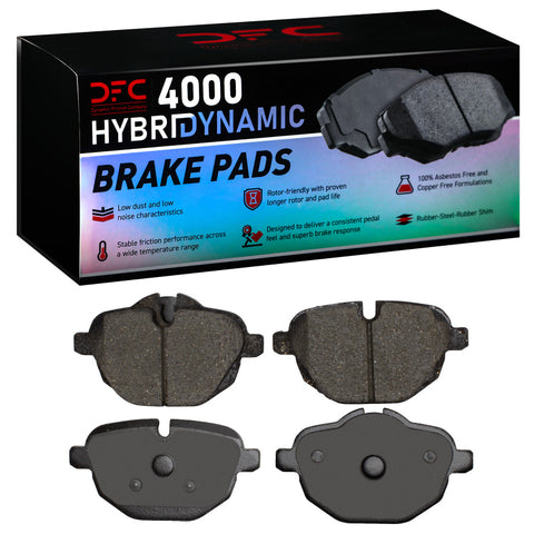 DFC 11-25 BMW Z4 Rear 4000 Hybridynamic Brake Pads - 4000-1473-00