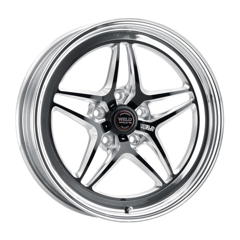 Weld S81 17x10 / 5x5 BP / 7.2in. BS (43mm Offset) Black Wheel (High Pad) - 81HB7100C72A