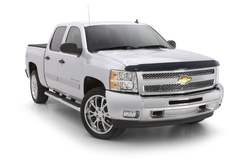 Lund 12-15 Toyota Tacoma Interceptor Hood Shield - Smoke - 18831