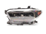 Raxiom 16-23 Toyota Tacoma CXR Series V2 LED Projector Headlights- Black Housing- Clear Lens - TT44175