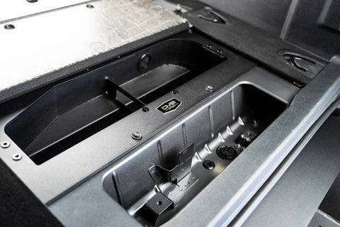DV8 Offroad 21-23 Ford Bronco (Exc. Bronco Raptor) Air Compressor Mount & Storage Box - CMBR-01