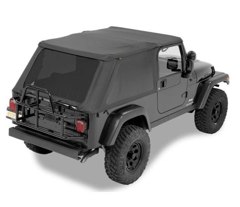 Bestop A-Top For Trektop 04-06 Jeep Wrangler TJ Rep A-Top (Blk Diamond Tinted Windows No Door Skins) - 52821-35