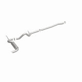 MagnaFlow 12-14 Jeep Wrangler 4dr Single Straight Rear P/S Exit Stainless C/B Performance Exhaust - 15117
