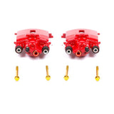 Power Stop 01-10 Chrysler PT Cruiser Rear Red Calipers w/o Brackets - Pair - S4784