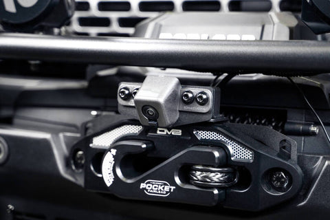 DV8 Offroad 21-23 Ford Bronco Front Camera Relocation Bracket - ABBR-03
