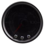 Autometer Spek-Pro Gauge Oil Press 2 1/16in 120psi Stepper Motor W/Peak & Warn Blk/Smoke/Blk - P32552