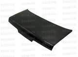 Seibon 89-94 Nissan 240SX HB OEM Carbon Fiber Trunk - TL8994NS2402D