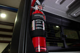 Fishbone Offroad Padded Roll Bar Black Fire Extinguisher Holder - FB55154