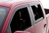 AVS 05-15 Toyota Tacoma Double Cab Ventvisor Low Profile Window Deflectors 4pc - Matte Black - 774048