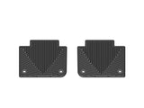 WeatherTech 13+ Lexus GS Rear Rubber Mats - Black - W280