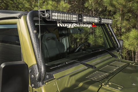 Rugged Ridge 97-06 Jeep Wrangler TJ LED Windshield Light Bar - 11232.08