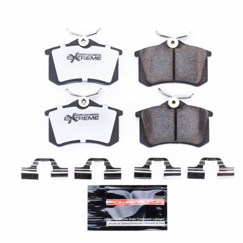 Power Stop 03-04 Audi A4 Rear Z26 Extreme Street Brake Pads w/Hardware - Z26-340A
