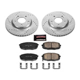 Power Stop 10-13 Kia Forte Front Z23 Evolution Sport Brake Kit - K5911