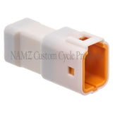 NAMZ JST 6-Position Male Connector Tab w/Wire Seal (HD 69201163) - NJST-06P