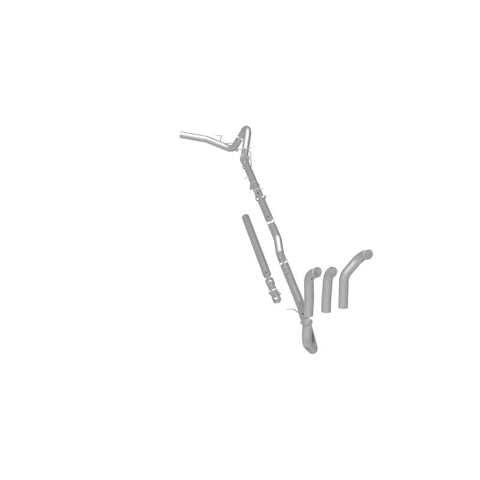 MagnaFlow Sys T/B 99-03 Ford F-250/F-350 Super Duty 7.3L Diesel 4in Single Passenger Side Rear Exit - 17878
