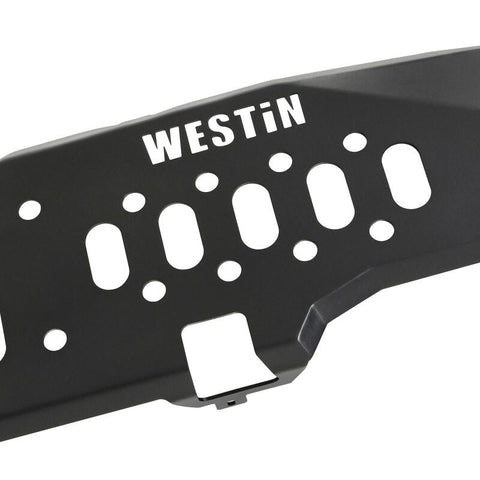 Westin/Snyper 07-17 Jeep Wrangler 2Dr Gas Tank Skid Plate - Textured Black - 42-21005