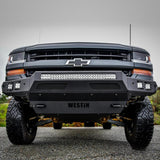 Westin 16-19 Chevy/GMC Silverado/Sierra 1500 Pro-Mod Front Bumper - Textured Black - 58-41005