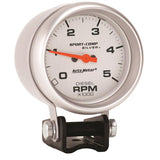 Autometer Ultra-Lite 2-5/8in Pedestal Diesel Tachometer 0-5000 RPM - 3788
