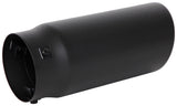 Spectre Exhaust Tip 4-1/2in. OD / Slant - Black - 22361