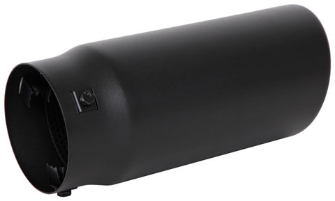 Spectre Exhaust Tip 4-1/2in. OD / Slant - Black - 22361