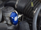 Sinister Diesel 03-07 Ford Powerstroke 6.0L Blue Spring Kit w/ Billet Spring Housing/Fuel Filter Cap - SD-FUELBLK-6.0-FFC