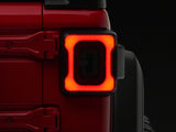 Raxiom 18-23 Jeep Wrangler JL Axial Series Carver LED Tail Lights- Blk Housing (Smoked Lens) - J164243-JL