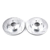 Power Stop 00-04 Ford Focus Front Evolution Drilled & Slotted Rotors - Pair - AR8161XPR