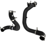 aFe BladeRunner 15-20 VW GTI (MKVII) L4-2.0L (t) Aluminum Hot and Cold Charge Pipe Kit Black - 46-20414-B