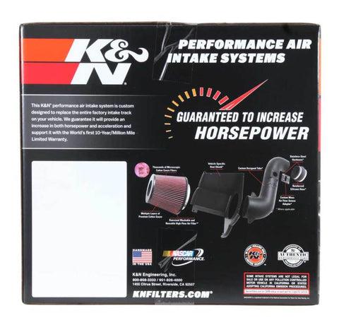 K&N 19-20 Jeep Cherokee L4-2.4L Performance Air Intake Kit - 77-1577KS