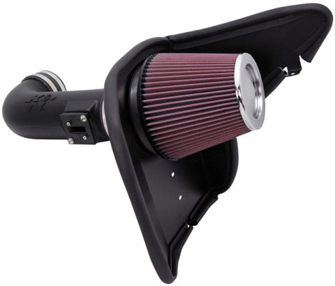 K&N 10 Chevy Camaro 6.2L V8 AirCharger Performance Intake - 63-3074