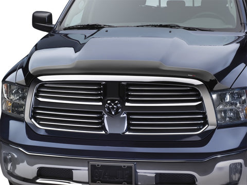 WeatherTech 14-15 Chevrolet Malibu Hood Protector - Black (Grille Facia Mount) - 55138