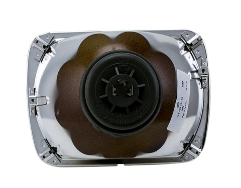 Hella Vision Plus 8in x 6in Sealed Beam Conversion Headlamp - Single Lamp - 003427291