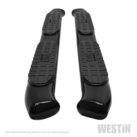 Westin 19-21 Ford Ranger SuperCab PRO TRAXX 5 Oval Nerf Step Bars - Blk - 21-54145