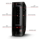 ANZO 1987-1996 Ford F-150 LED Taillights Black Housing Smoke Lens (Pair) - 311351
