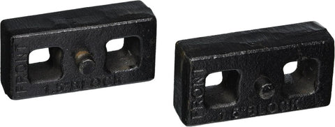 Fabtech 99-06 GM C1500 2WD 6 Lug Rear Leaf Spring Block Kit - 1.5in - FTSBK15