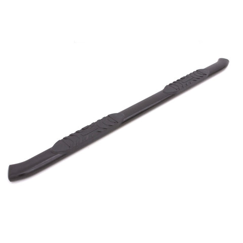 Lund 99-17 Chevy Silverado 1500 Std. Cab (Body Mount) 5in. Oval Curved Steel Nerf Bars - Black - 23851007