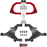 Camburg 22-25 Toyota Tundra 2wd/4wd Trail Series L/T Kit (BILLET XJ UCA) (RED) - CAM-310217-KX-RED