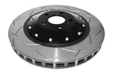 DBA 07-11 Audi S6 Front 5000 Series Slotted Rotor w/Black Hat - DBA52778BLKS