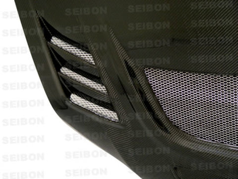 Seibon 03-07 Mitsubishi Evo 8 & 9 CW Carbon Fiber Hood - HD0305MITEVO8-CW