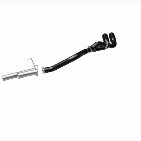 MagnaFlow 07-17 Dodge Ram 2500/3500 6.7L DPF-Back Black 4in Dual Single Passenger Side Rear Exit - 17070