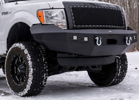 DV8 Offroad 09-14 Ford F-150 Winch Ready Front Bumper - FBFF1-02