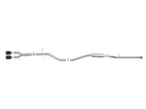 aFe Takeda 2.5in 304SS Cat-Back Exhaust System w/ Black Tips 17-20 Honda Civic Si Sedan I4 1.5L - 49-36619-B
